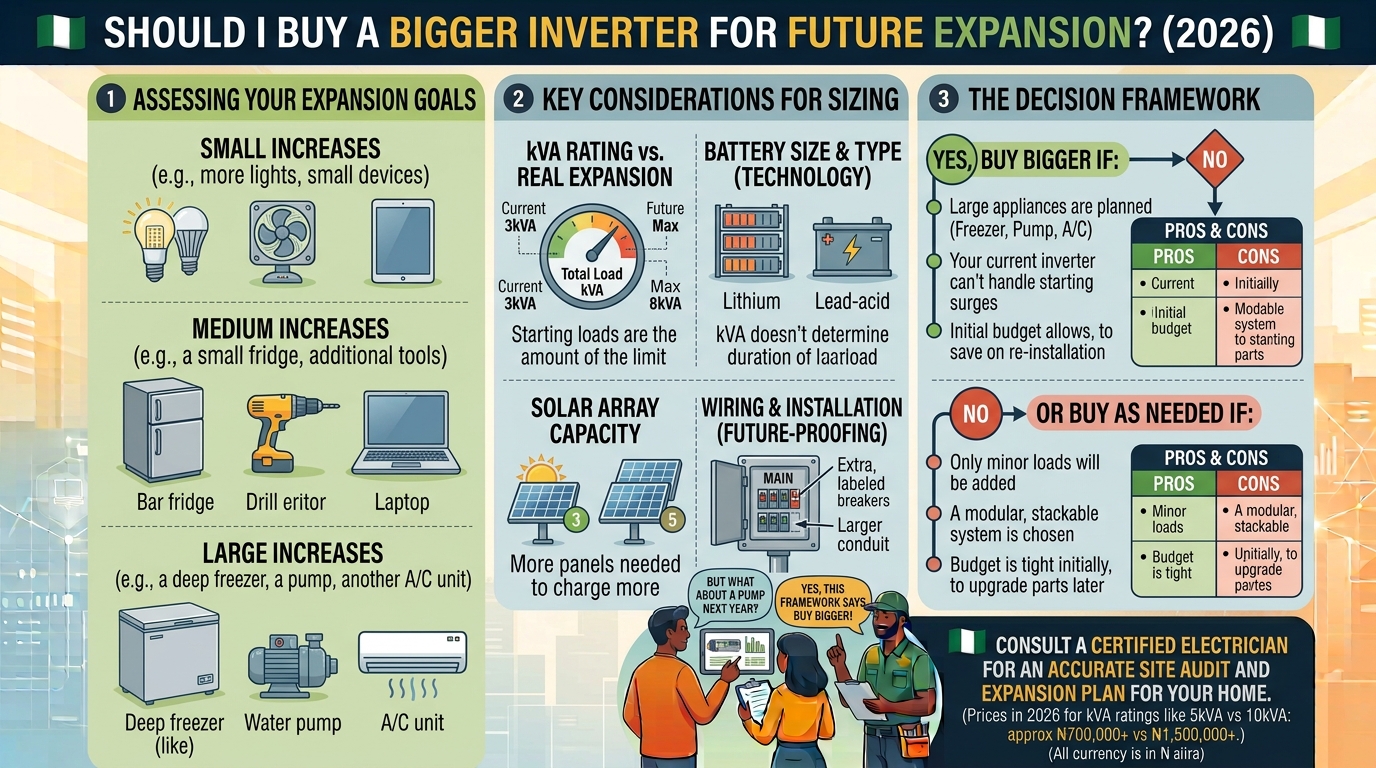 Should I Buy a Bigger Inverter for Future Expansion?
