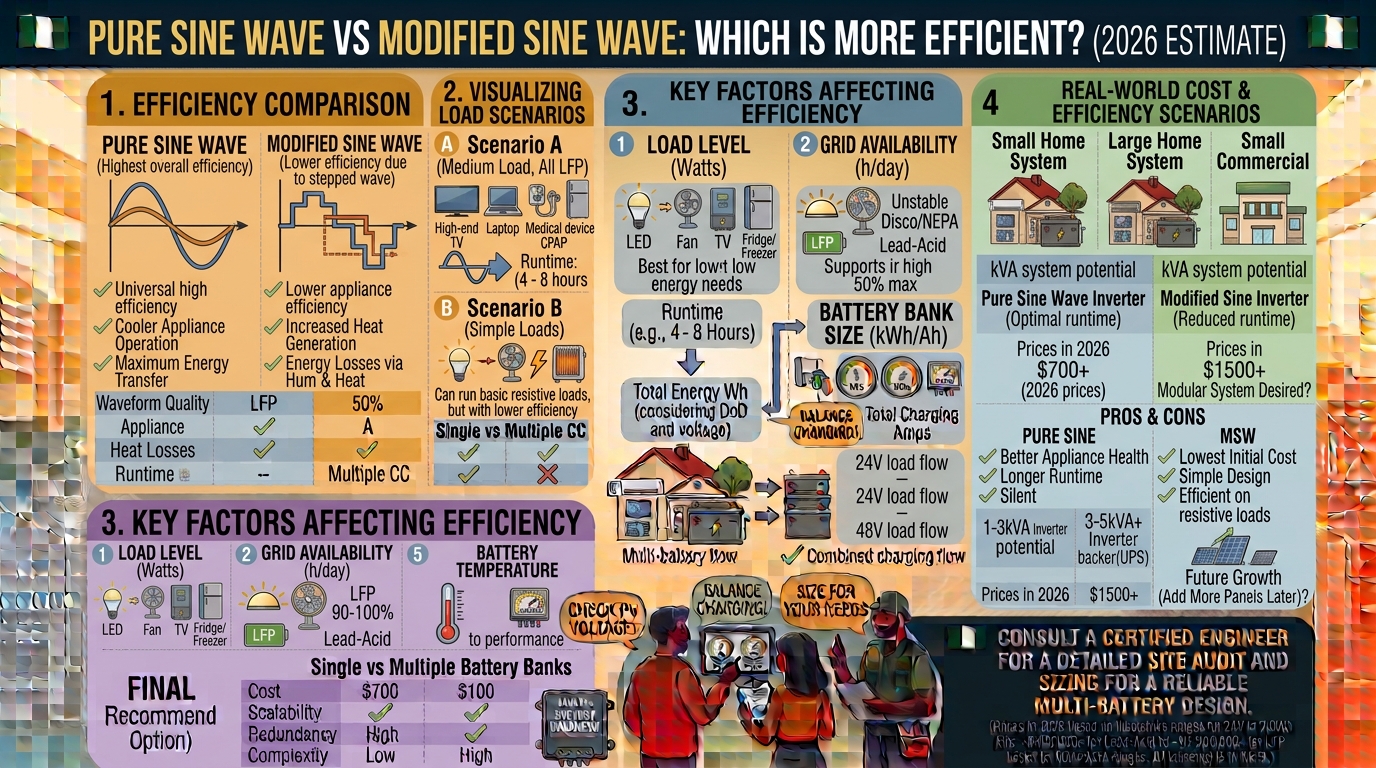 Pure Sine Wave vs Modified Sine Wave: Which Is More Efficient?