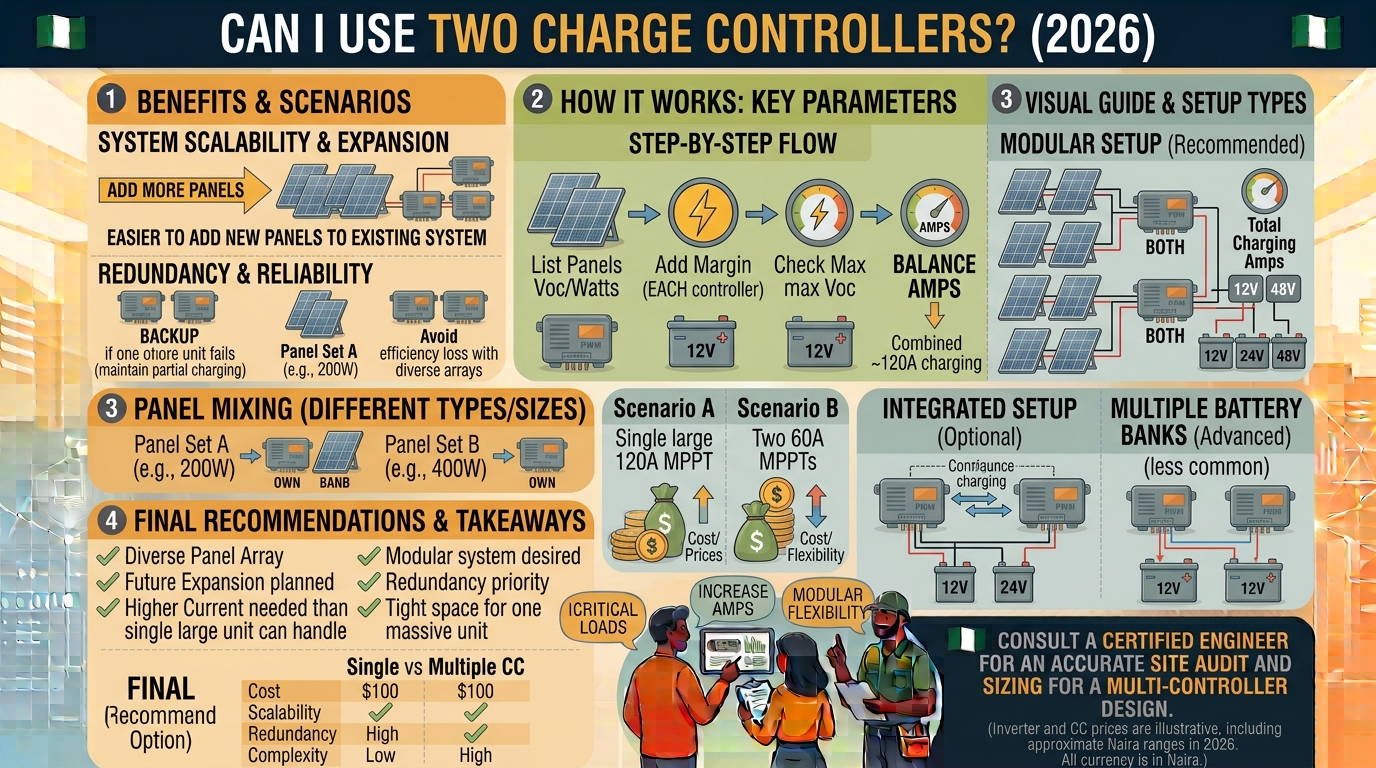 Can I Use Two Charge Controllers?