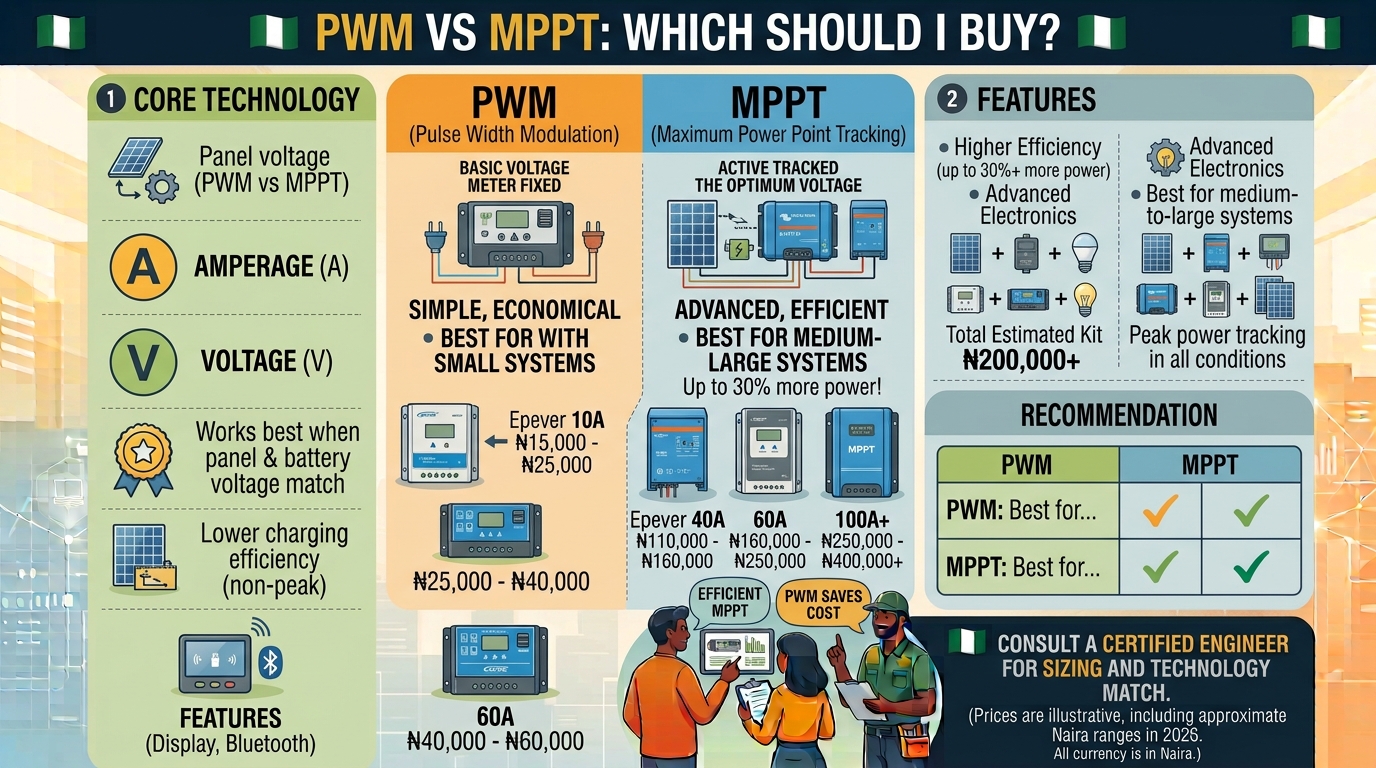 PWM vs MPPT: Which Should I Buy?