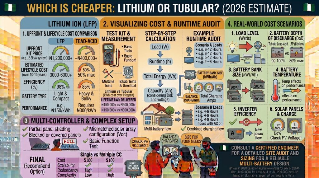 Which Is Cheaper: Lithium or Tubular?