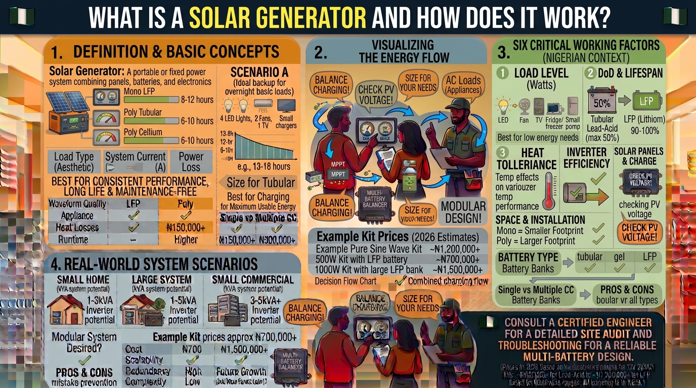 What Is a Solar Generator and How Does It Work?