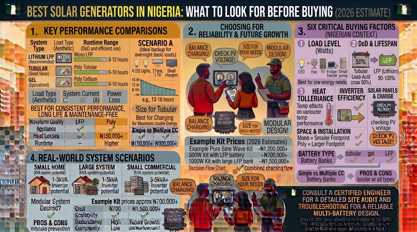 Best Solar Generators in Nigeria: What to Look for Before Buying