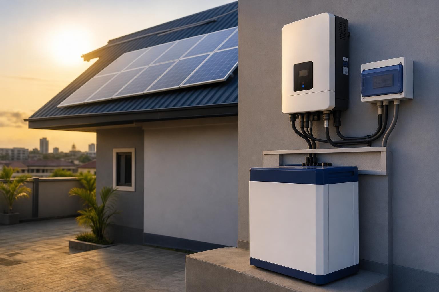 How Many 1kW Solar Arrays Do You Need for a 5kWh Battery in Nigeria?
