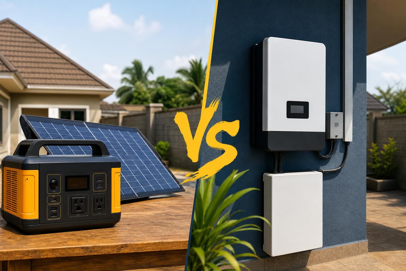 Solar Generator vs Inverter: Which Is Better for a Nigerian Home?