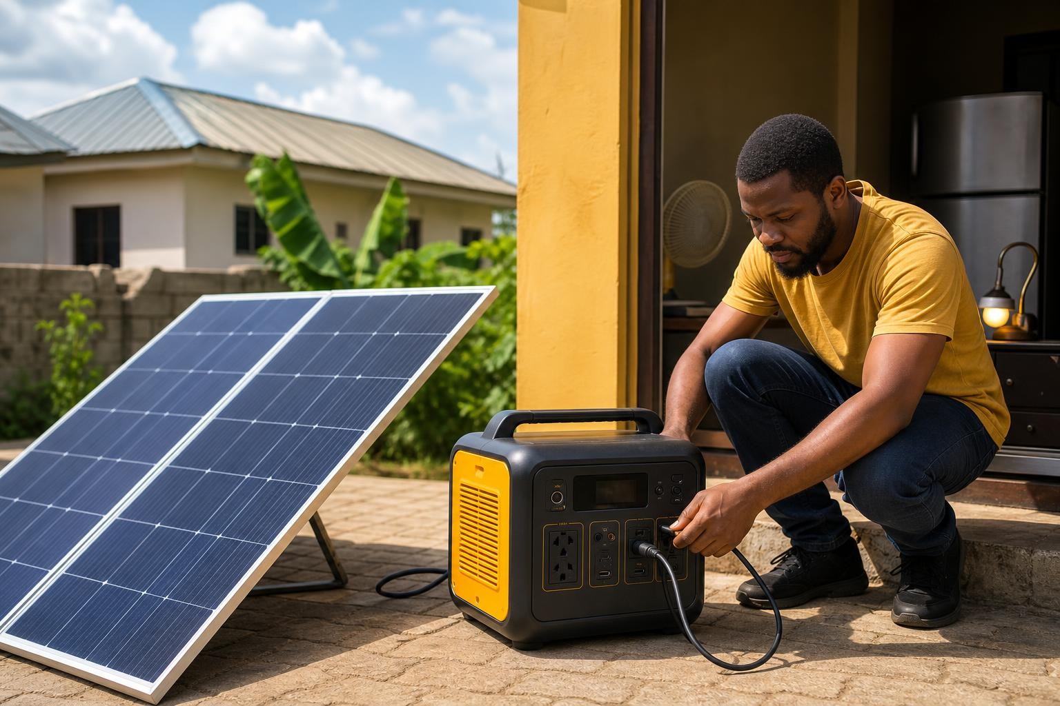 Solar Generator With Solar Panel: How It Works and What You Need