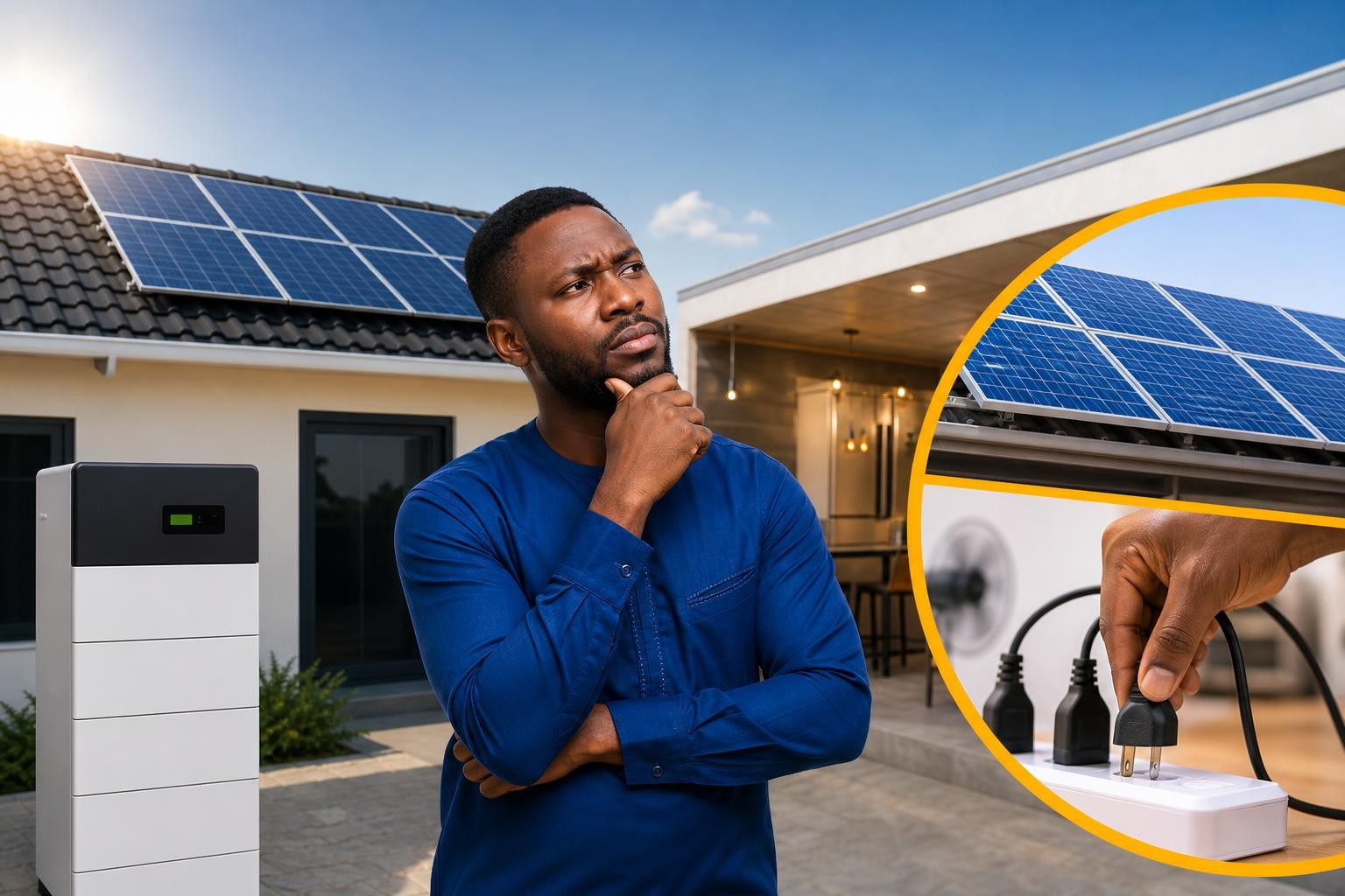 Which Is Cheaper: Adding a Battery, Adding Solar Panels, or Reducing Your Load in Nigeria?