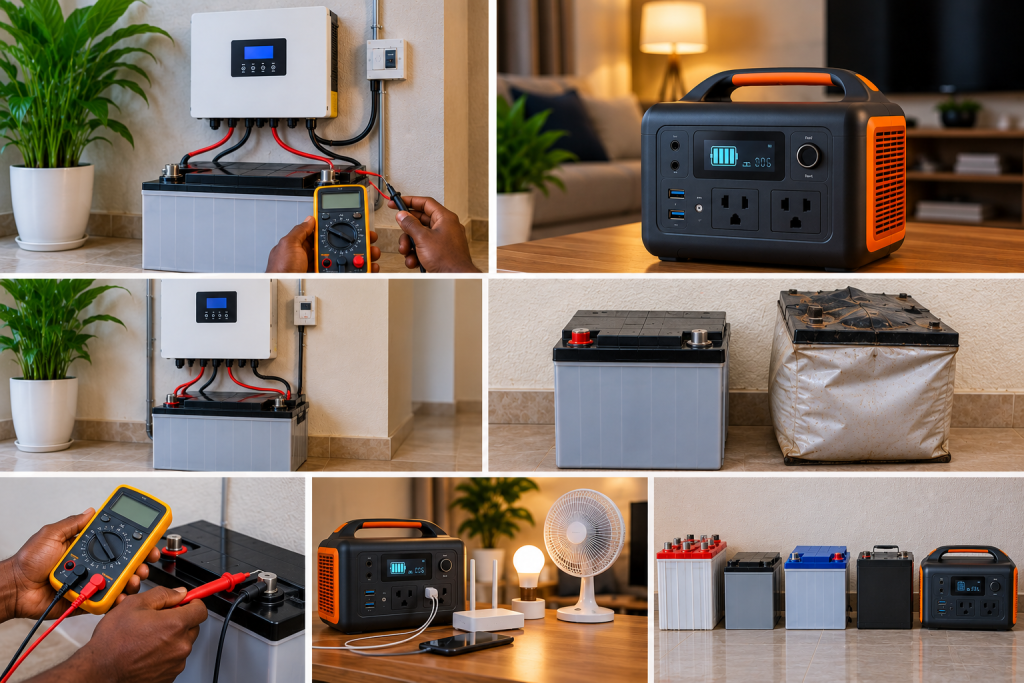How to Check an All-in-One Inverter Battery
